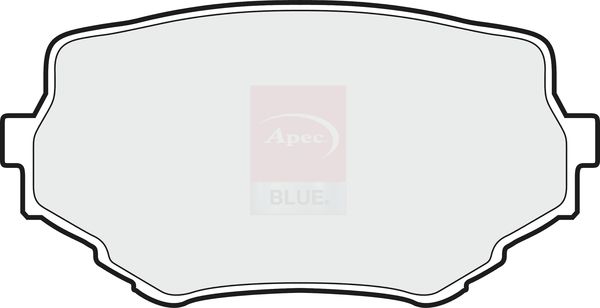 Apec Blue PD3483 Brake Pad Set, disc brake - 1