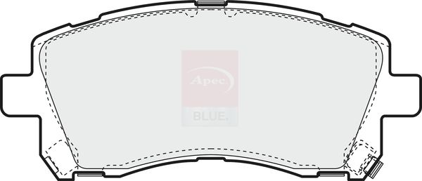Apec Blue PD3495 Brake Pad Set, disc brake - 1