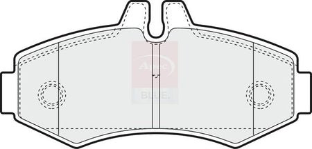 Apec Blue PD3506 Brake Pad Set, disc brake - 1
