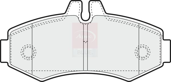Apec Blue PD3506 Brake Pad Set, disc brake - 1