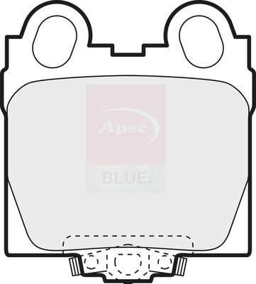 Apec Blue PD3526 Brake Pad Set, disc brake - 1
