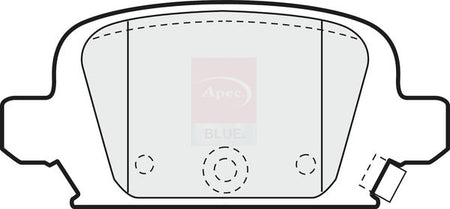 Apec Blue PD3547 Brake Pad Set, disc brake - 1