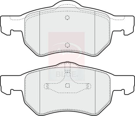 Apec Blue PD3562 Brake Pad Set, disc brake - 1