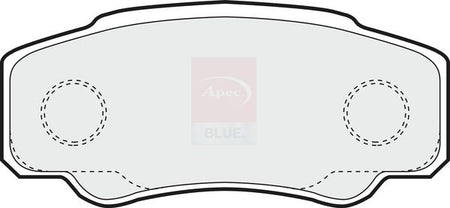 Apec Blue PD3576 Brake Pad Set, disc brake - 1