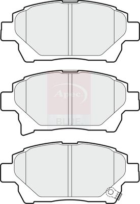 Apec Blue PD3581 Brake Pad Set, disc brake - 1
