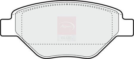 Apec Blue PD3585 Brake Pad Set, disc brake - 1