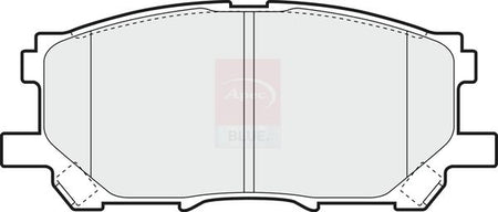 Apec Blue PD3593 Brake Pad Set, disc brake - 1