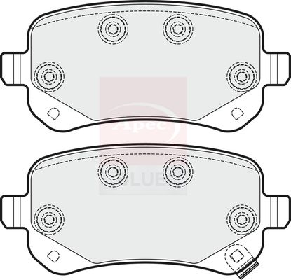 Apec Blue PD3608 Brake Pad Set, disc brake - 1