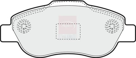 Apec Blue PD3610 Brake Pad Set, disc brake - 1