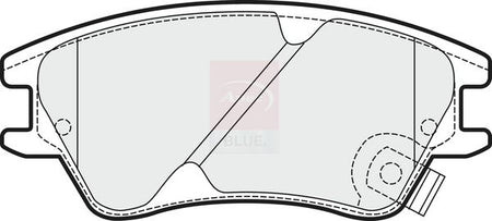 Apec Blue PD3621 Brake Pad Set, disc brake - 1