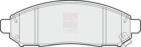 Apec Blue PD3623 Brake Pad Set, disc brake - 1