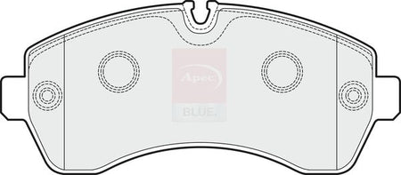 Apec Blue PD3648 Brake Pad Set, disc brake - 1