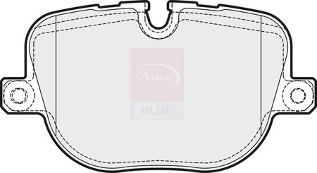 Apec Blue PD3697 Brake Pad Set, disc brake - 1
