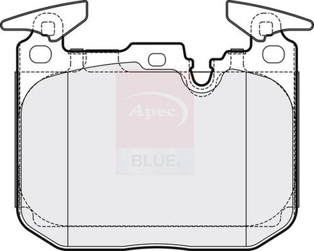 Apec Blue PD3724 Brake Pad Set, disc brake - 1