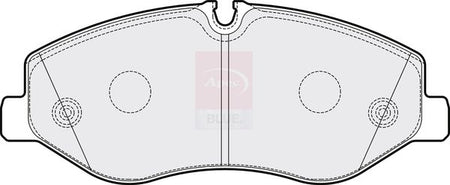 Apec Blue PD3764 Brake Pad Set, disc brake - 1