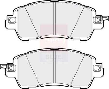Apec Blue PD3773 Brake Pad Set, disc brake - 1