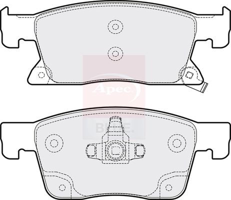 Apec Blue PD3779 Brake Pad Set, disc brake - 1