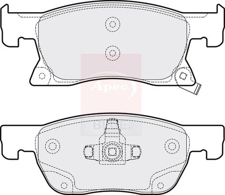 Apec Blue PD3781 Brake Pad Set, disc brake - 1