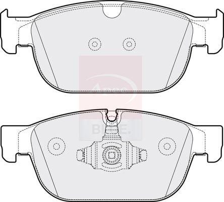 Apec Blue PD3788 Brake Pad Set, disc brake - 1
