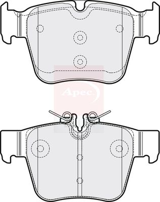 Apec Blue PD3789 Brake Pad Set, disc brake - 1