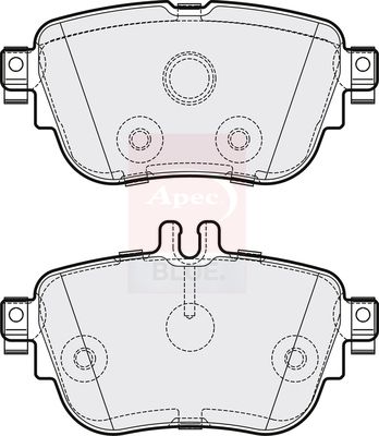 Apec Blue PD3790 Brake Pad Set, disc brake - 1