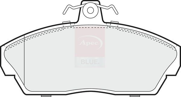 Apec Blue PD3797 Brake Pad Set, disc brake - 1