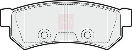 Apec Blue PD3822 Brake Pad Set, disc brake - 1