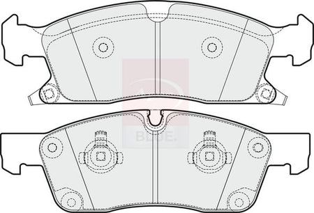 Apec Blue PD3830 Brake Pad Set, disc brake - 1