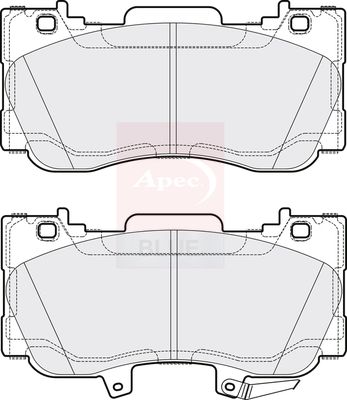 Apec Blue PD3839 Brake Pad Set, disc brake - 1