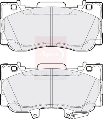 Apec Blue PD3839 Brake Pad Set, disc brake - 2