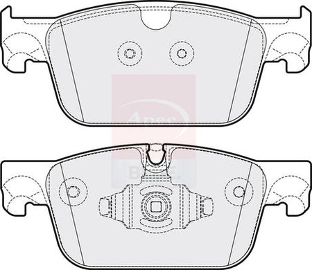 Apec Blue PD3853 Brake Pad Set, disc brake - 1