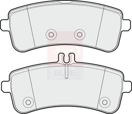 Apec Blue PD3859 Brake Pad Set, disc brake - 1
