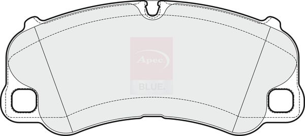 Apec Blue PD3861 Brake Pad Set, disc brake - 1