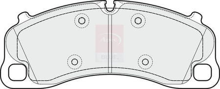 Apec Blue PD3865 Brake Pad Set, disc brake - 1