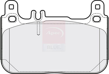 Apec Blue PD3867 Brake Pad Set, disc brake - 1