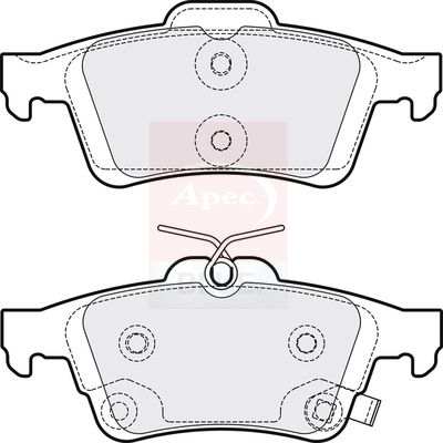 Apec Blue PD3886 Brake Pad Set, disc brake - 1