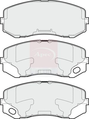 Apec Blue PD3897 Brake Pad Set, disc brake - 1