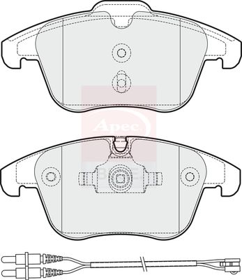 Apec Blue PD3900 Brake Pad Set, disc brake - 1