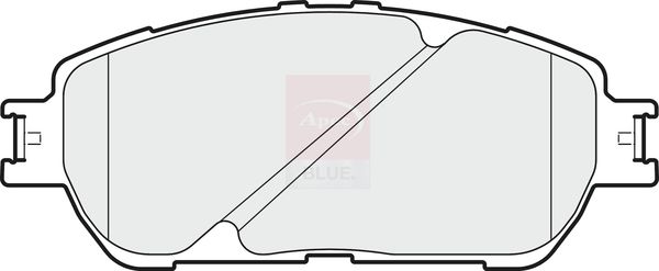 Apec Blue PD3901 Brake Pad Set, disc brake - 1