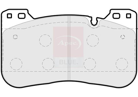 Apec Blue PD3908 Brake Pad Set, disc brake - 1