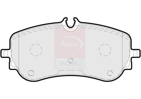 Apec Blue PD3912 Brake Pad Set, disc brake - 1