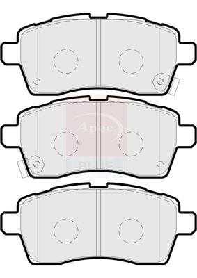 Apec Blue PD3929 Brake Pad Set, disc brake - 1