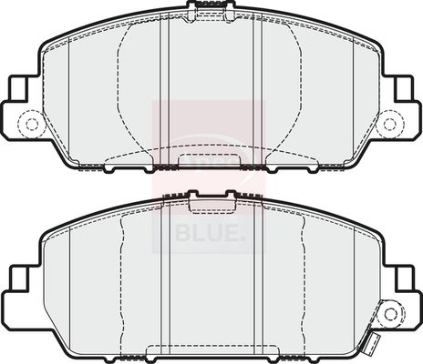 Apec Blue PD4250 Brake Pad Set, disc brake - 1