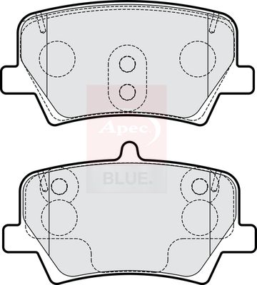 Apec Blue PD4254 Brake Pad Set, disc brake - 1