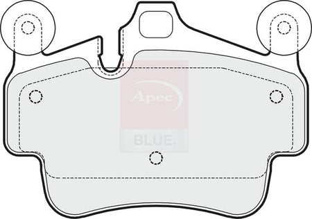 Apec Blue PD4270 Brake Pad Set, disc brake - 1