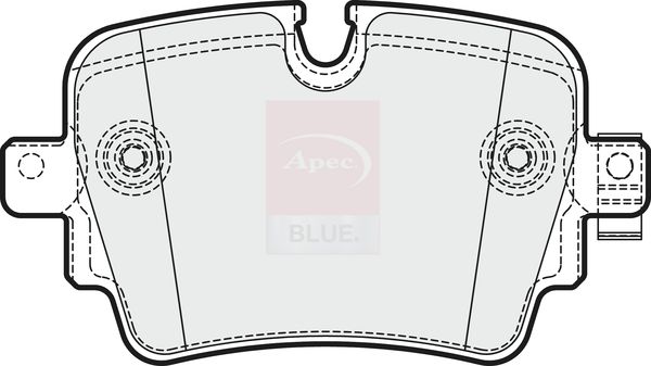 Apec Blue PD4280 Brake Pad Set, disc brake - 1