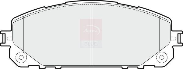 Apec Blue PD4281 Brake Pad Set, disc brake - 1
