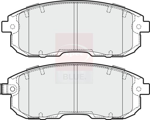 Apec Blue PD4293 Brake Pad Set, disc brake - 1