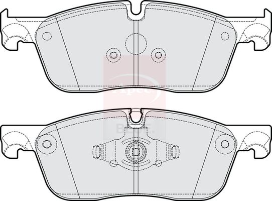 Apec Blue PD4295 Brake Pad Set, disc brake - 1