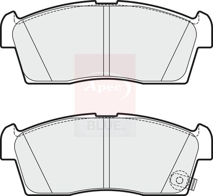 Apec Blue PD4296 Brake Pad Set, disc brake - 1